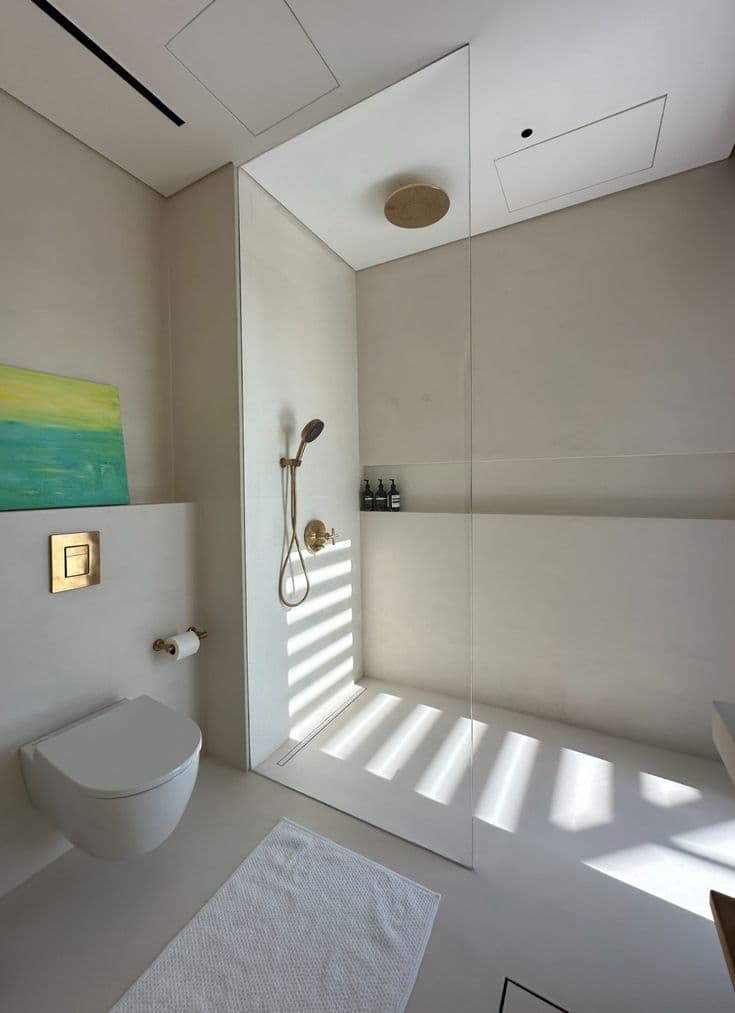 Water-Resistant Microcement Flooring Bathrooms in Jeddah Water-Resistant Microcement Flooring Bathrooms in Jeddah